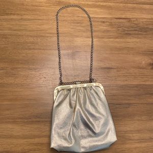 Vintage gold clutch